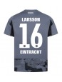 Eintracht Frankfurt Hugo Larsson #16 Ausweichtrikot 2025-26 Kurzarm